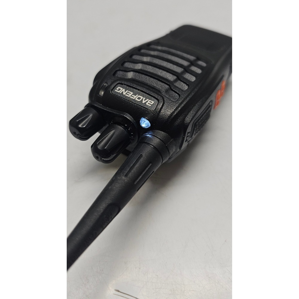 Baofeng BF-888S Handheld Two Way Radio Walkie Talkie with 2 Charging Bases Black